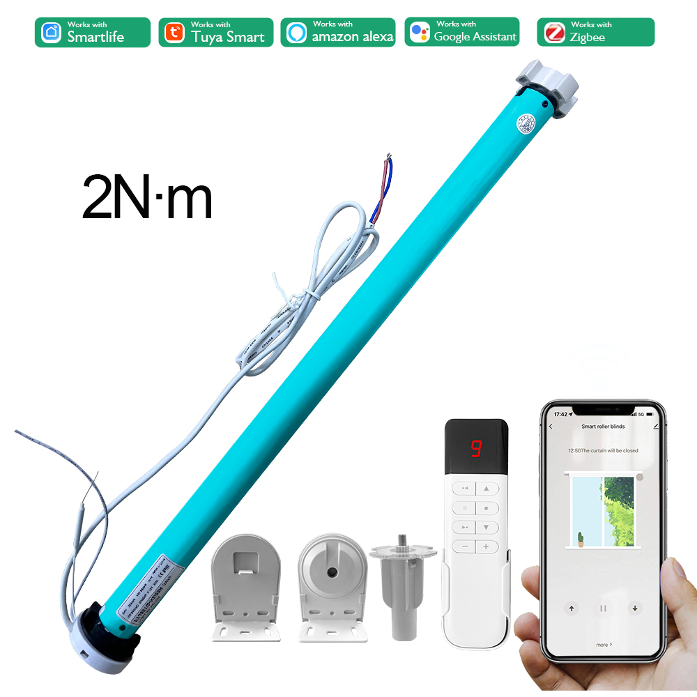 Smart Home Blinds - 2N AC100-240V Tuya Zigbee Smart Roller