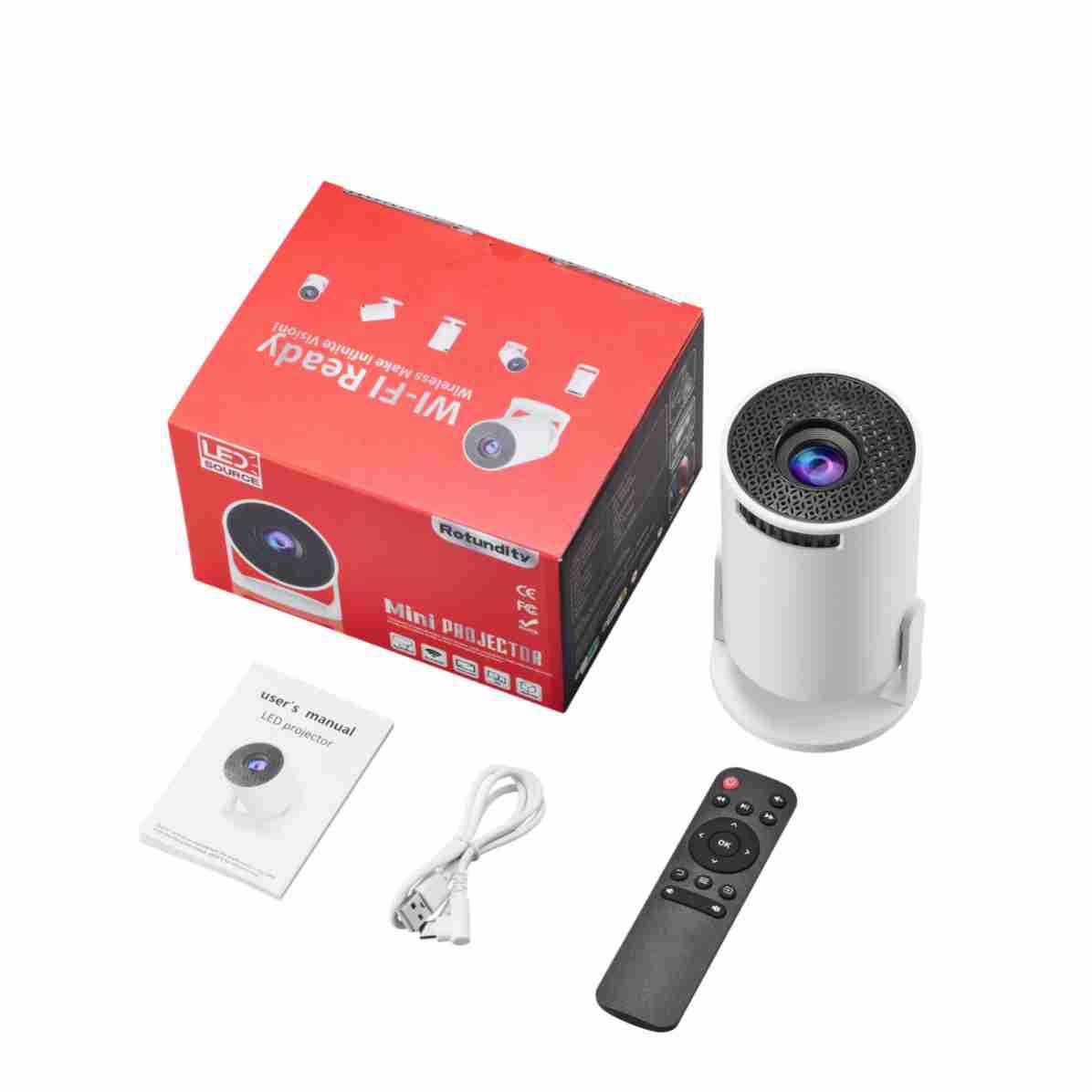 Smart Home Wifi - НОВЫЙ Wi-Fi проектор HY300mini 2026 4K
