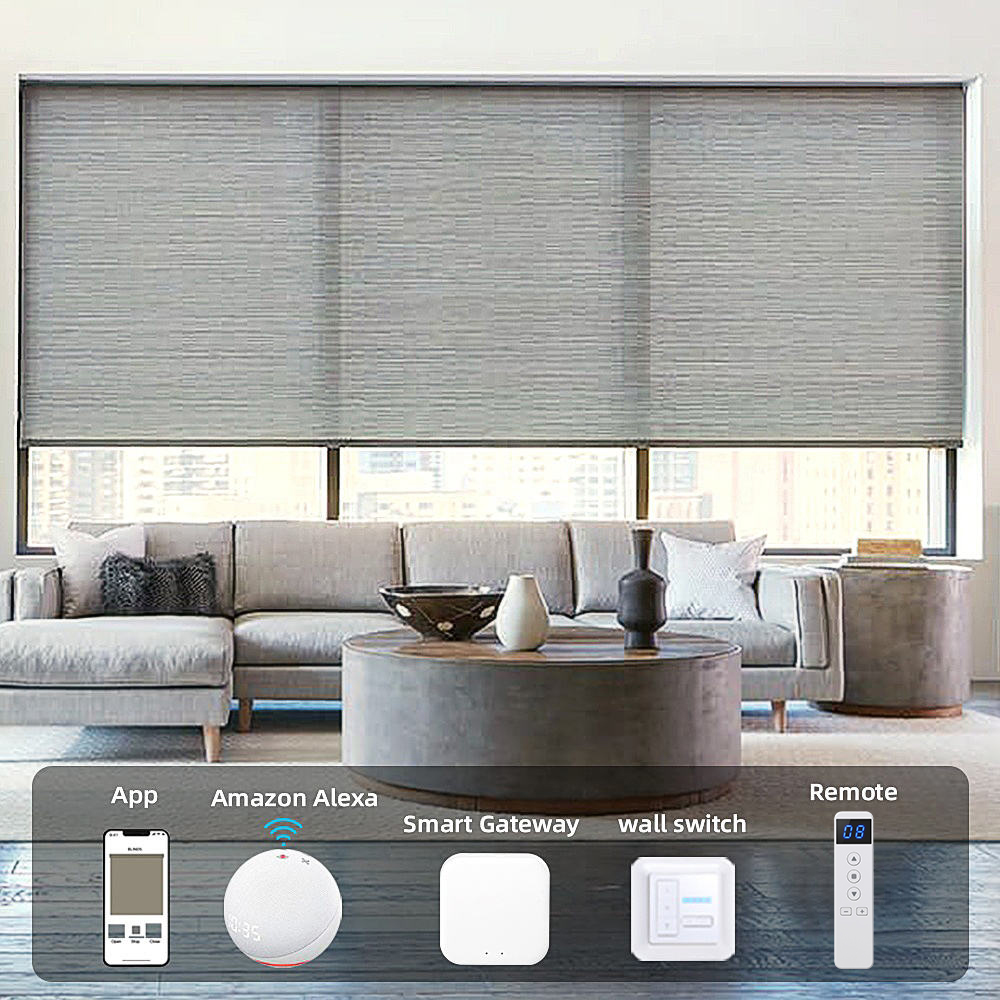 Smart Home Blinds - Моторизованные перезаряжаемые рулонные шторы с дистанционным