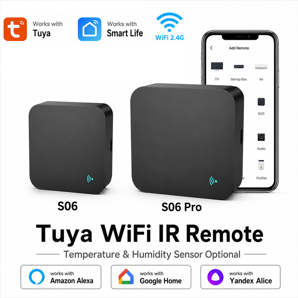 Smart Home Mqtt - Умный ИК-пульт дистанционного управления Tuya WiFi