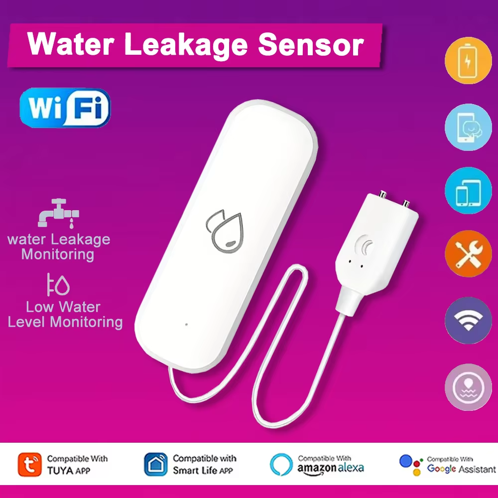 Smart Home Project - Датчик утечки воды Tuya WiFi, умный