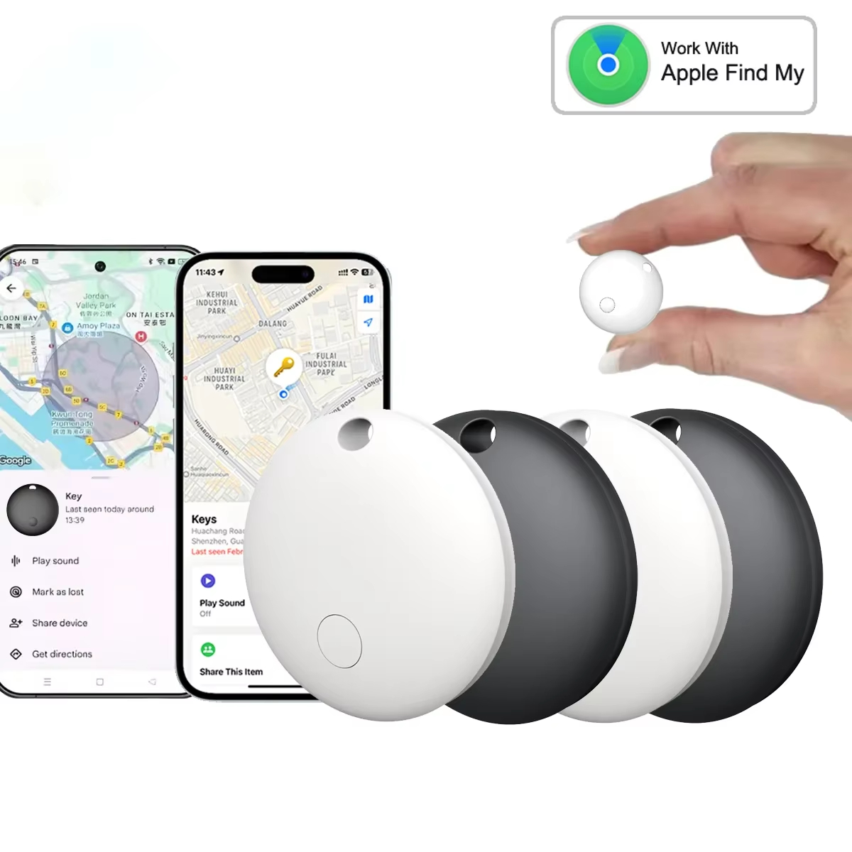 Smart Home Group - Миниатюрный GPS-трекер для устройств Apple iOS,