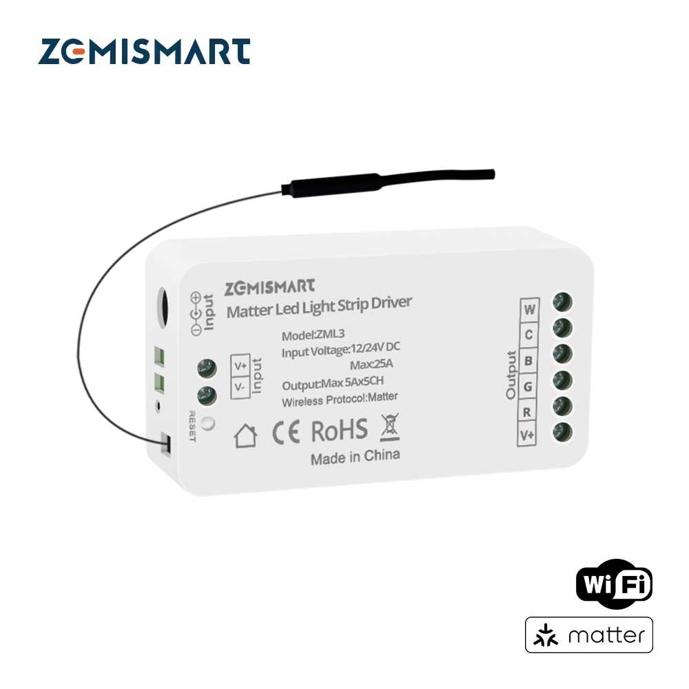 Smart Home Group - Драйвер для светодиодной ленты Zemismart Matter