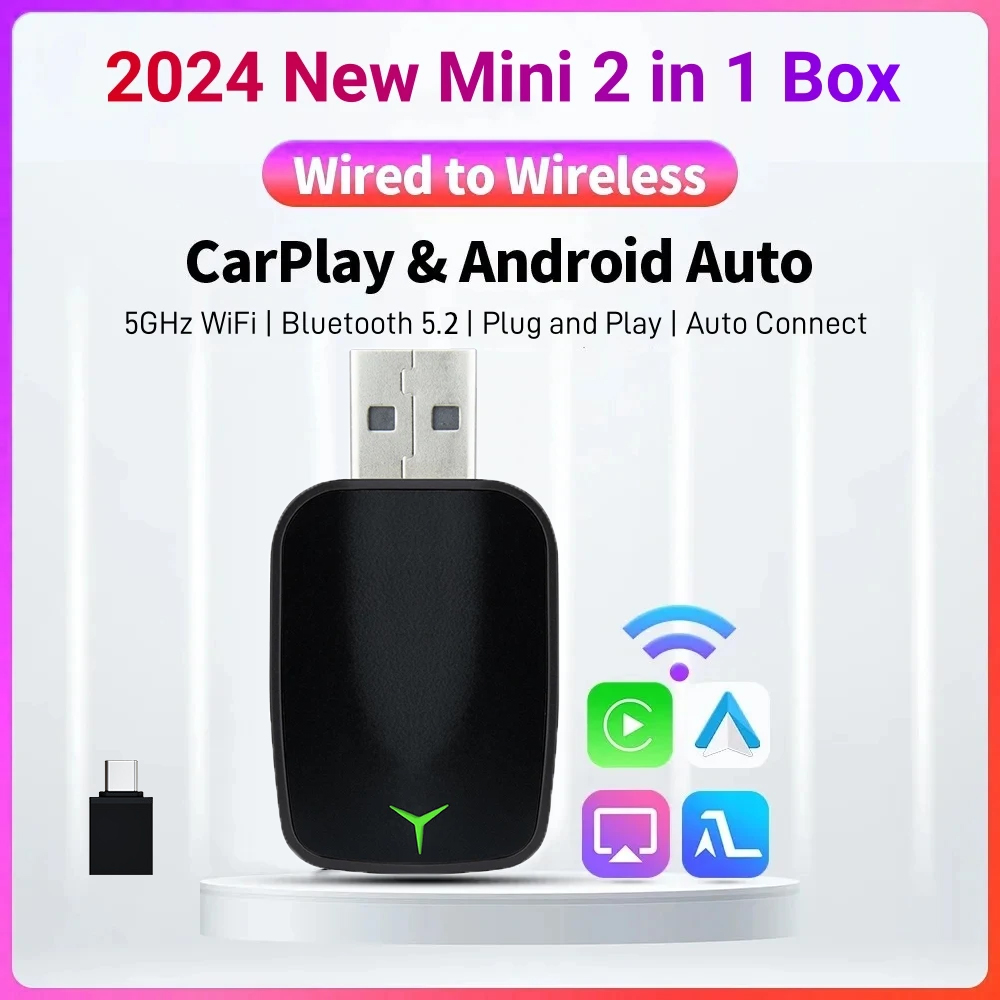 Smart Home Project - Новый проводной и беспроводной Carplay Android