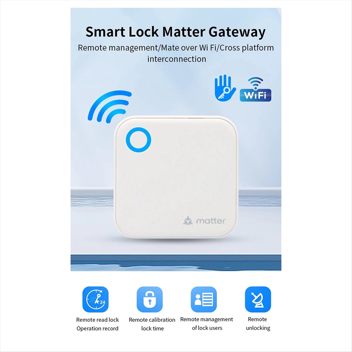 Smart Home Router - A99X TTLOCK G6 Умный шлюз Matter