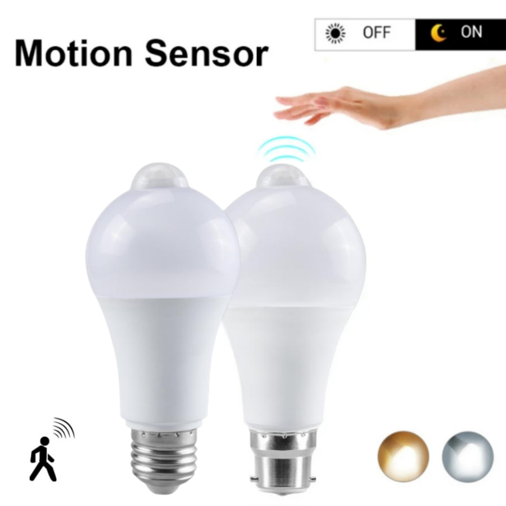 Smart Bulb - Светодиодная лампа с датчиком движения PIR