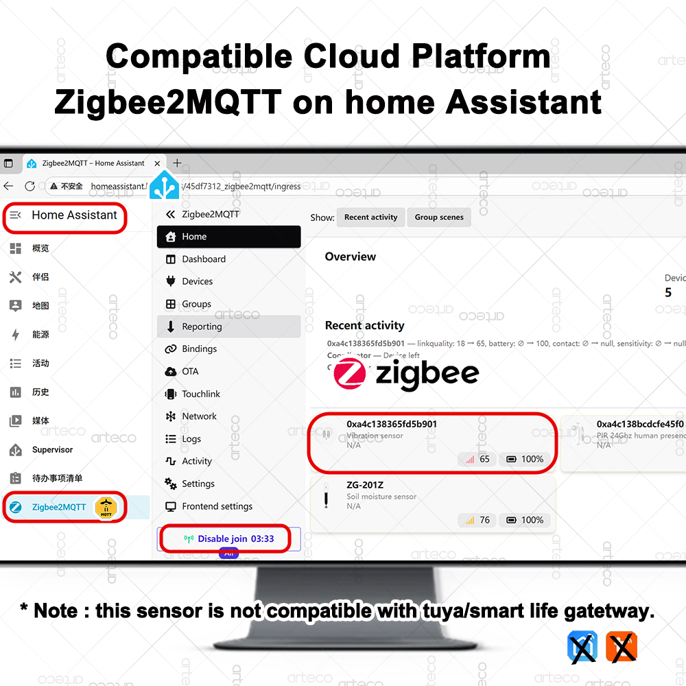 Умный датчик вибрации ZigBee 3 – обзор и цена Smart Home Project