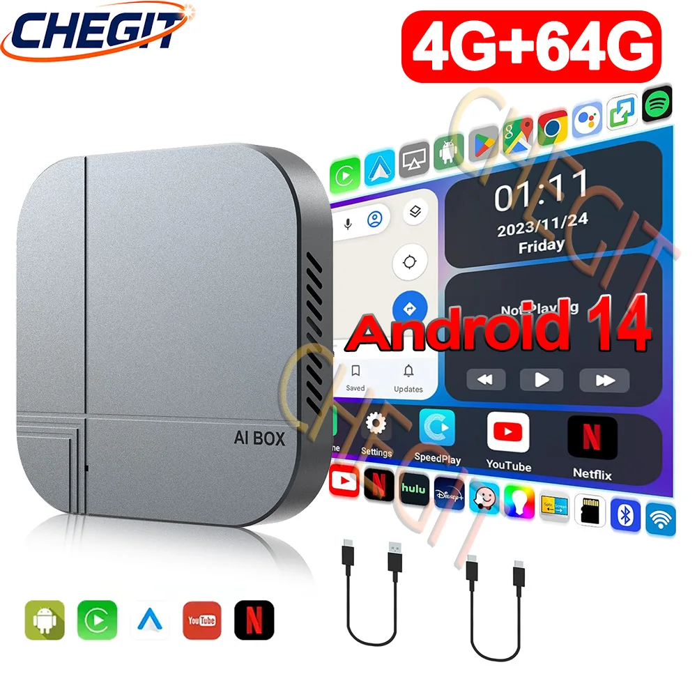 Android14 Smart AI Box 4G + 64 – обзор и цена Smart Home Tv