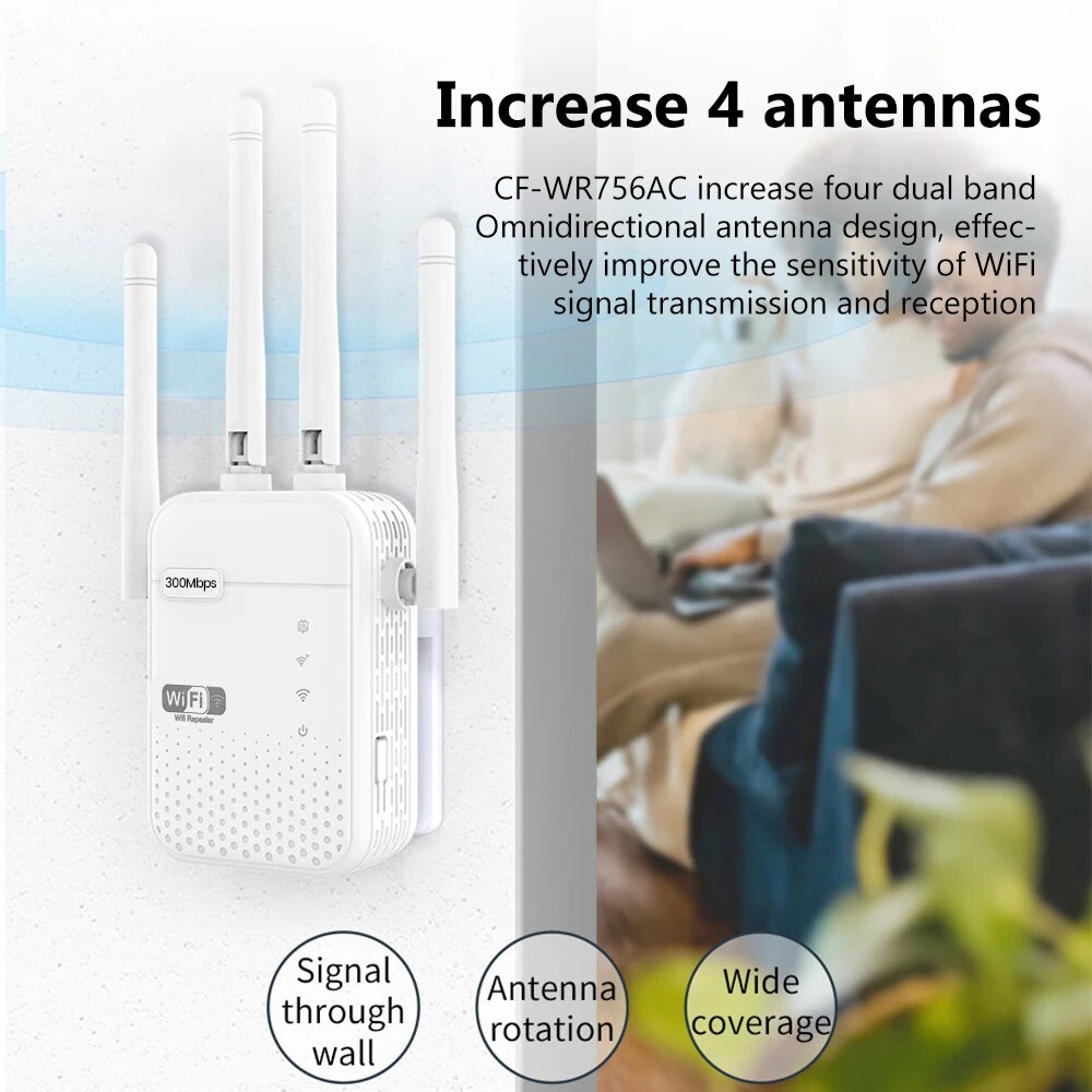 300 Мбит/с беспроводной повтор – обзор и цена Smart Home Router
