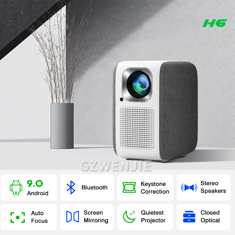 H6 Мини-проектор LED 1080P Ful – обзор и цена Smart Home Tv