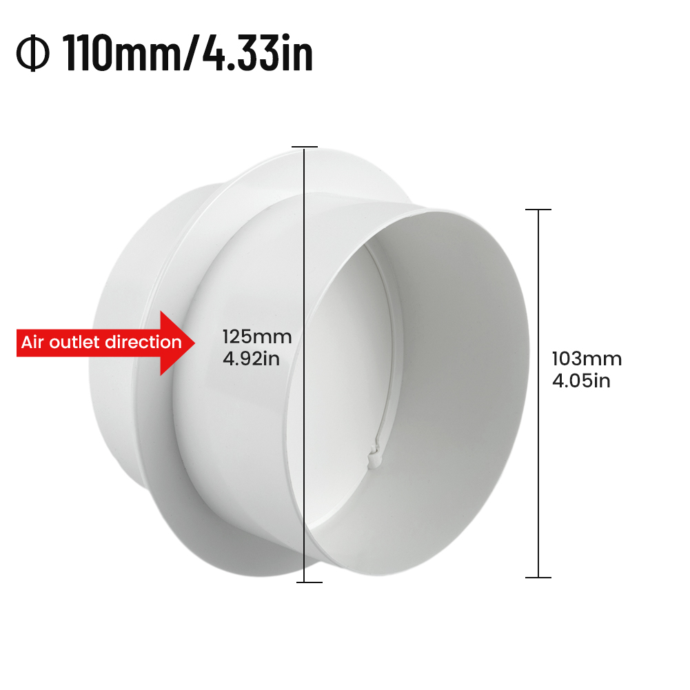 Обратный клапан из ПВХ для вен – обзор и цена Smart Bathroom Fan