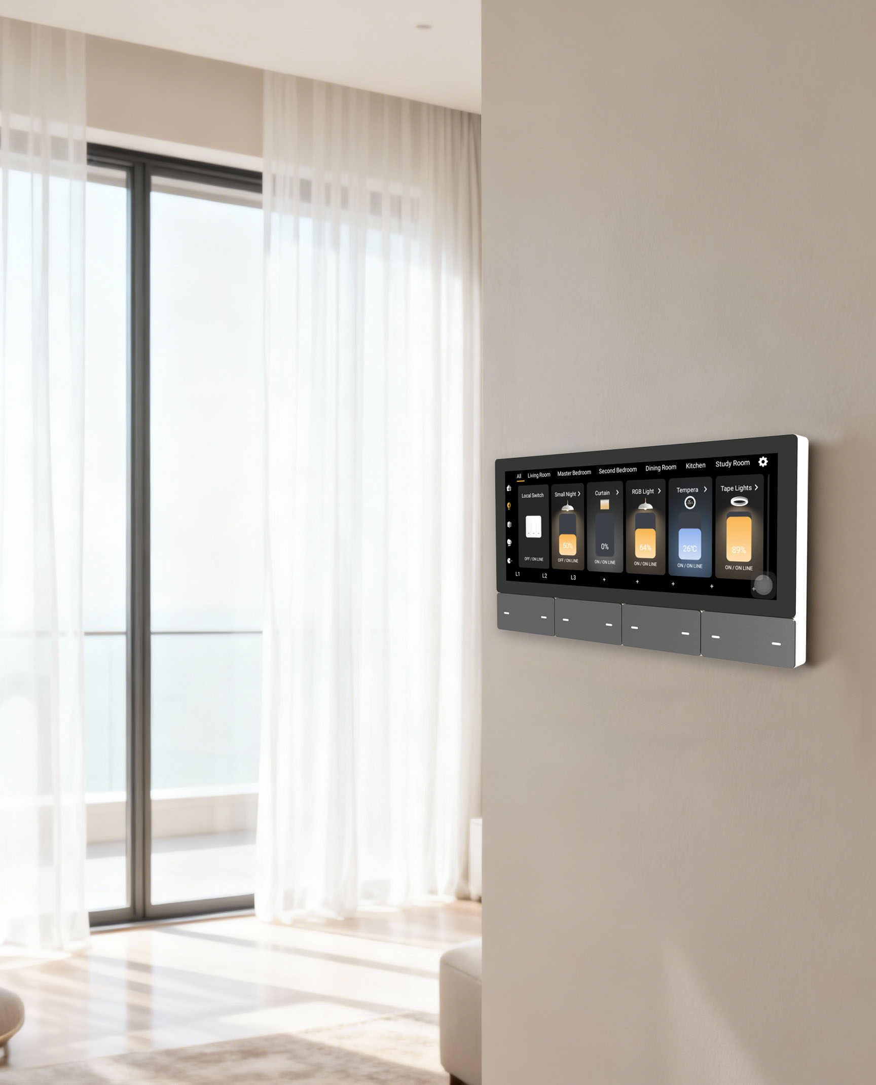 F5 Tuya UK: Сенсорный музыкаль – обзор и цена Smart Home Wifi