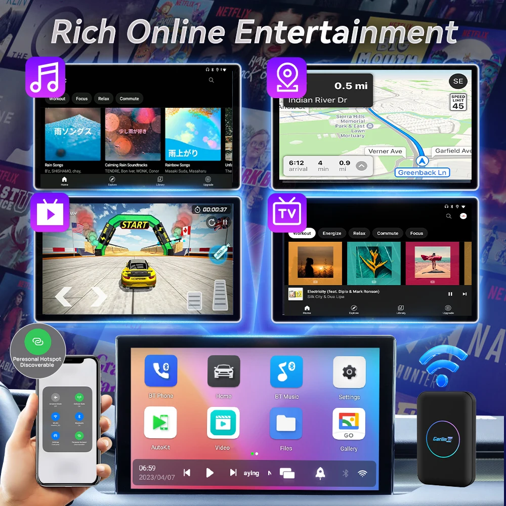 CarlinKit CarPlay Android TV B – обзор и цена Smart Home Tv