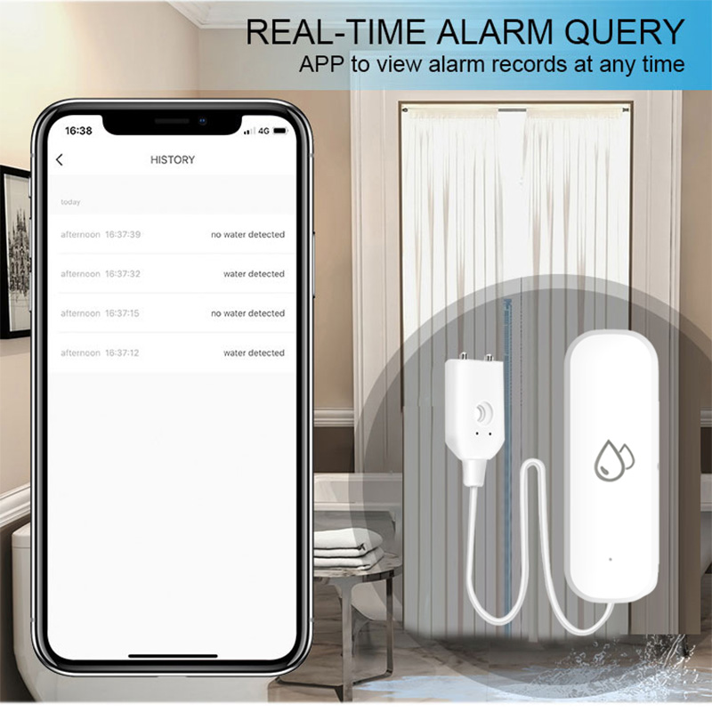 Датчик утечки воды Tuya WiFi,  – обзор и цена Smart Home Project