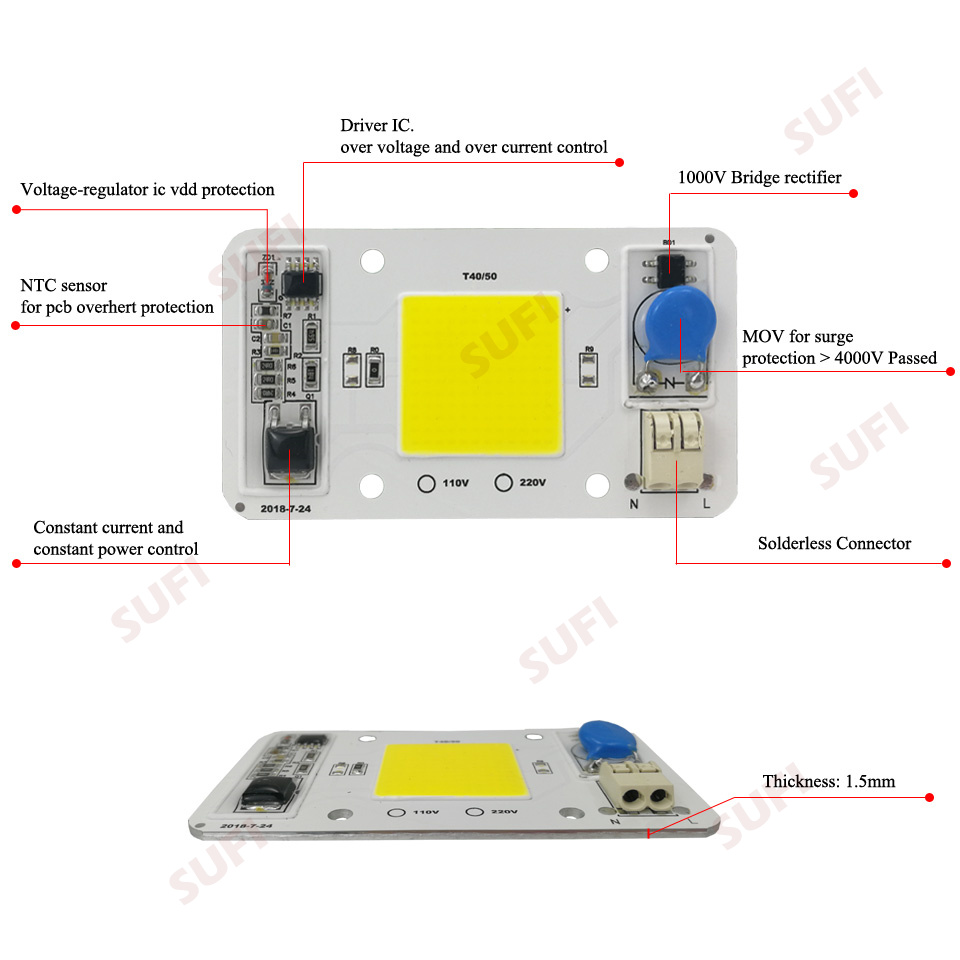 Smart IC 20W 30W 50W Теплый На – обзор и цена Smart Bulb