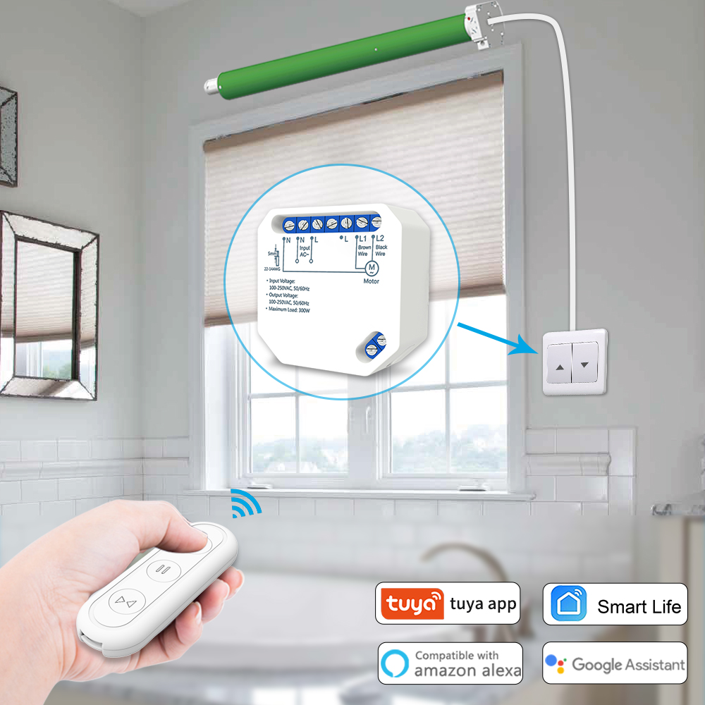 Модуль переключателя штор Tuya – обзор и цена Smart Home Blinds