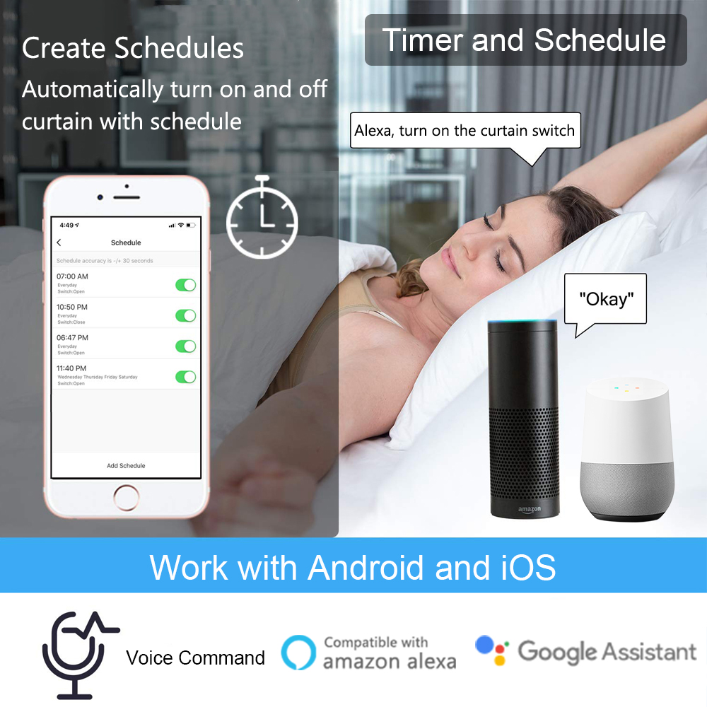 Модуль переключателя штор Tuya – обзор и цена Smart Home Blinds