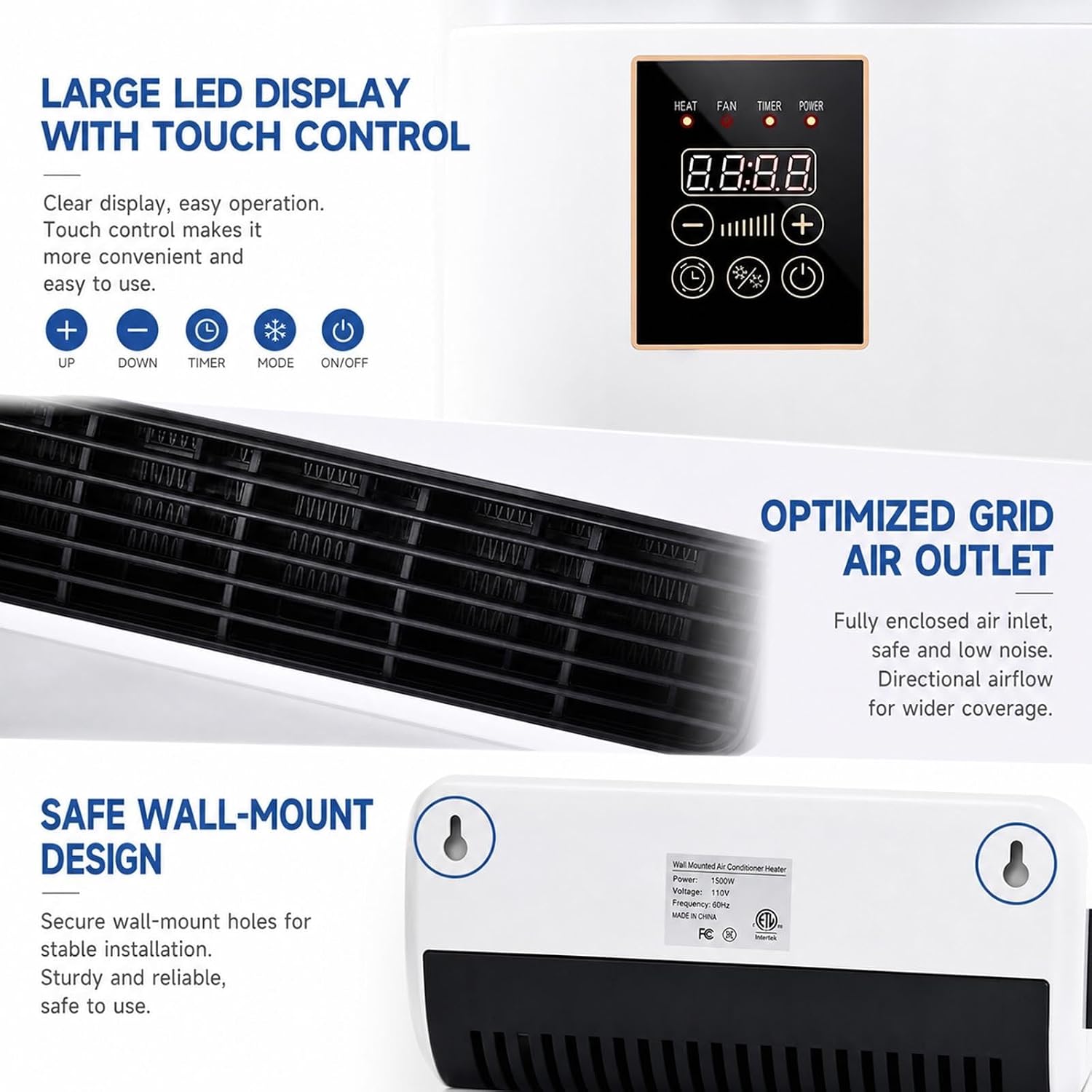 Настенный кондиционер 2 в 1, м – обзор и цена Smart Bathroom Fan