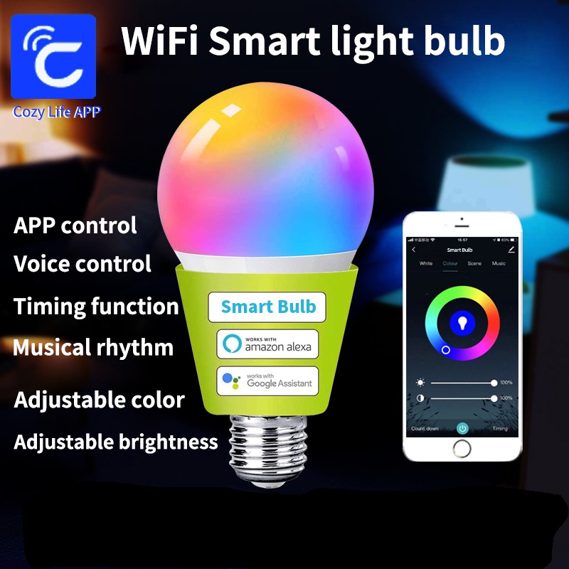 Умная лампа SIXWGH E27, лампа  – обзор и цена Smart Bulb