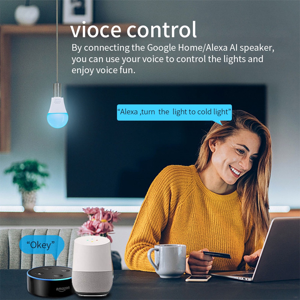 Умная лампа SIXWGH E27, лампа  – обзор и цена Smart Bulb