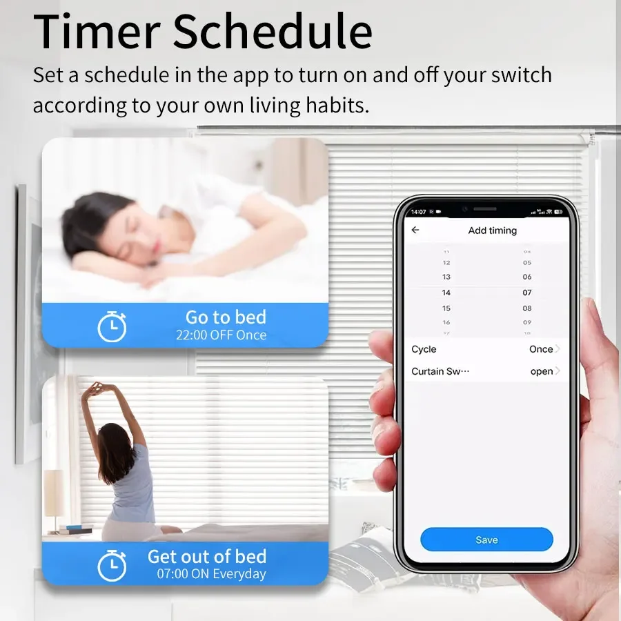 Модуль переключателя штор Tuya – обзор и цена Smart Home Blinds