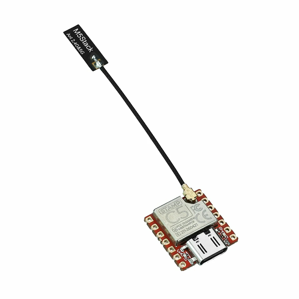 M5Stack Stamp‑C5 DIP ESP32‑C5H – обзор и цена Smart Home Project