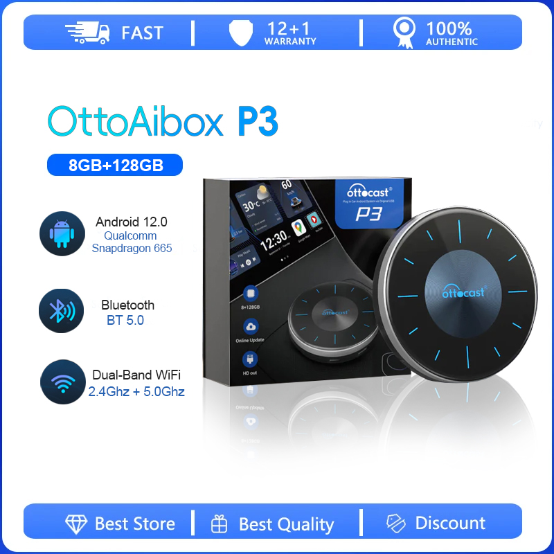 OttoAibox P3 CarPlay AI TV Box – обзор и цена Smart Home Tv