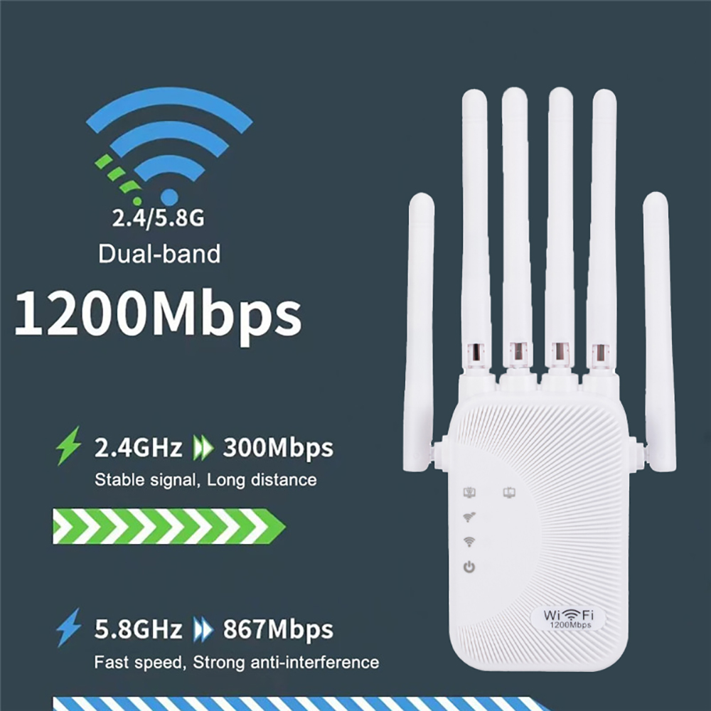Kebidumei 1200 Мбит/с Wi-Fi по – обзор и цена Smart Home Router