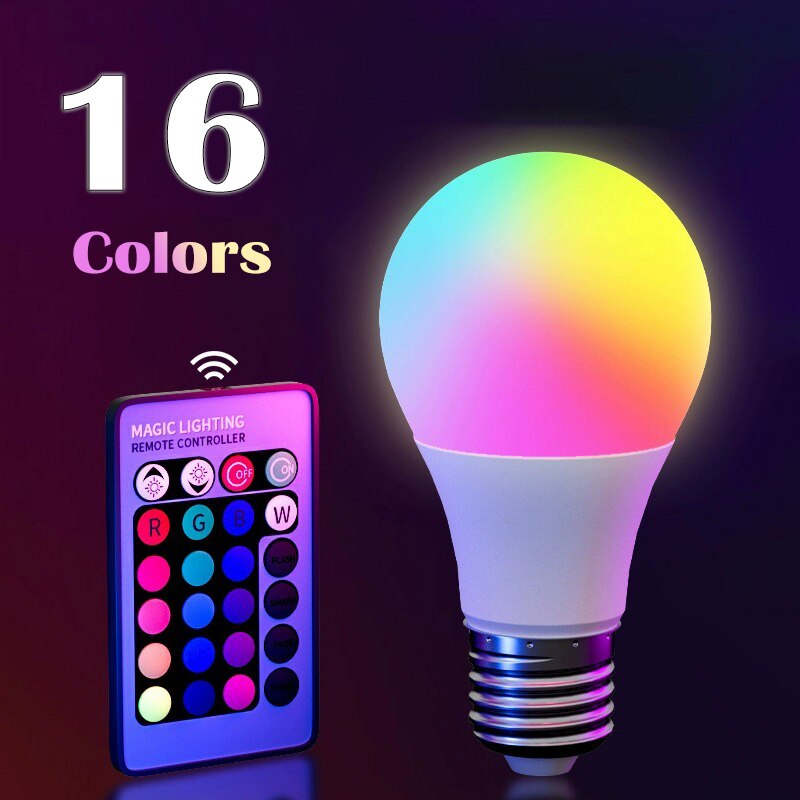 Светодиодная RGB-лампа на 16 ц – обзор и цена Smart Bulb