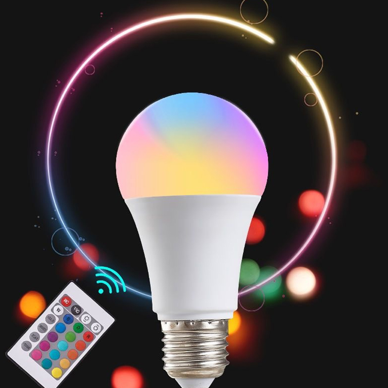 Светодиодная RGB-лампа на 16 ц – обзор и цена Smart Bulb