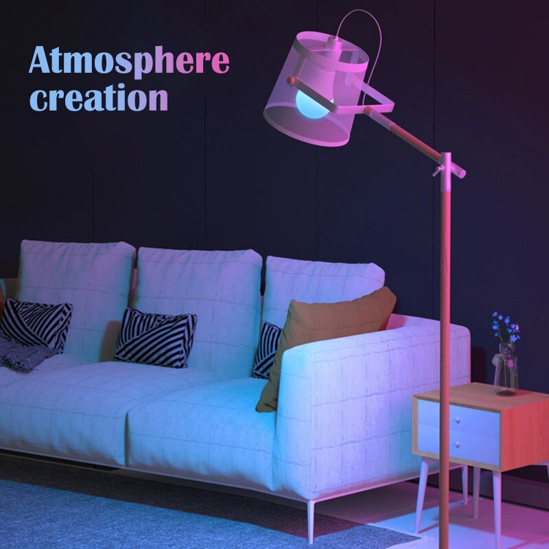 Светодиодная RGB-лампа на 16 ц – обзор и цена Smart Bulb